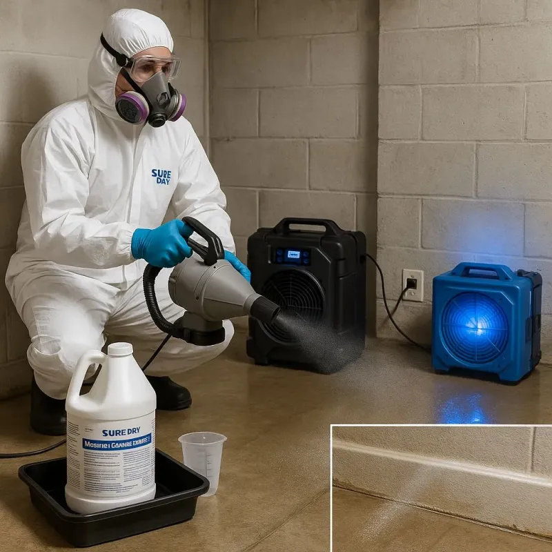 Sanitization and Odor Removal process in Marlborough, MO